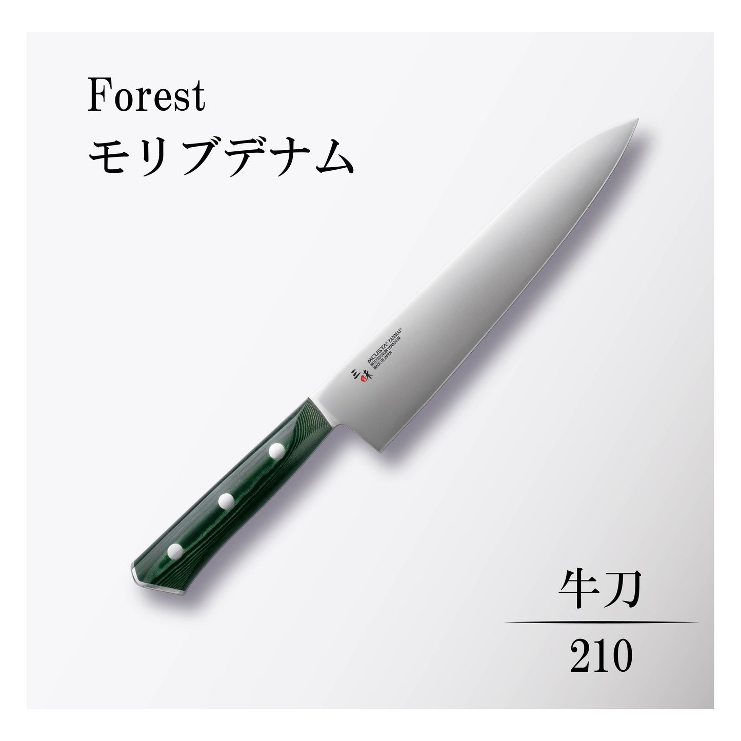 フォレスト モリブデナム 牛刀210mm