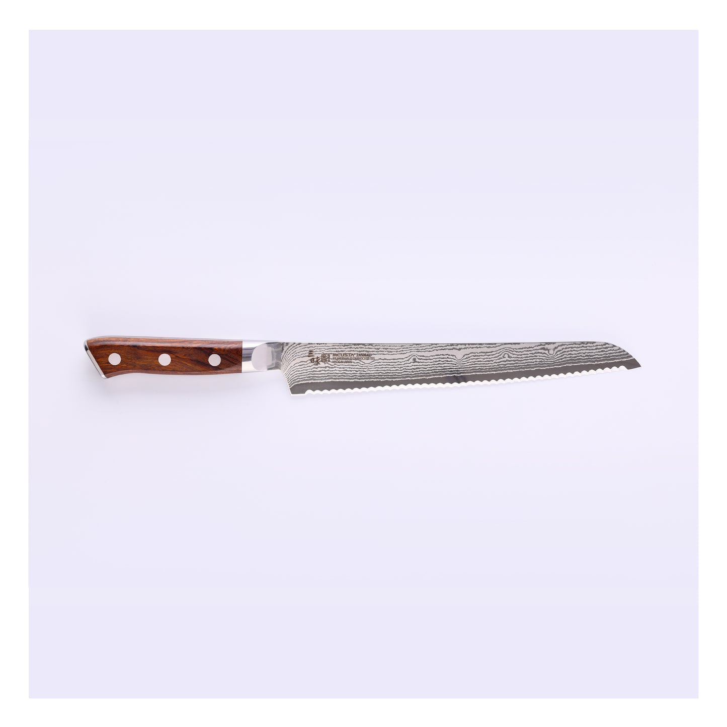 クラシック3　ダマスカス　パン切230ｍｍ